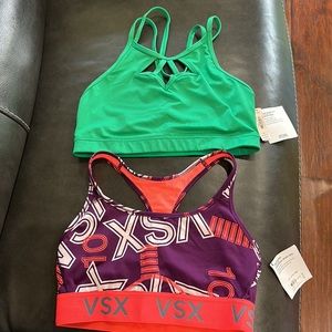 Victoria secret sport bras size medium !